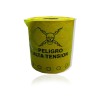 Cinta Plastica Peligro Alta Tension Rollo X 500 mts