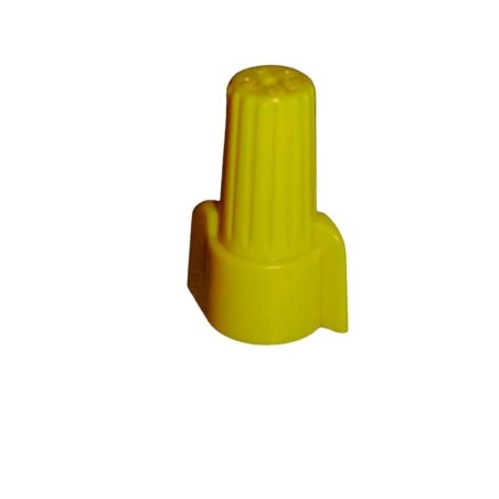 Conector Resorte 12AWG Amarillo