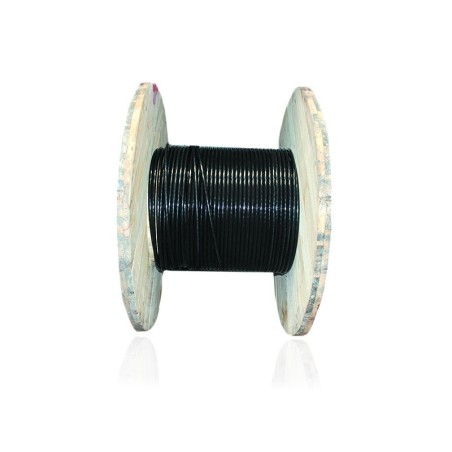 Cable Aislado No 2-0 AWG Cobre HFFR Libre Halogenos Color Negro Metro HALOGENUROS