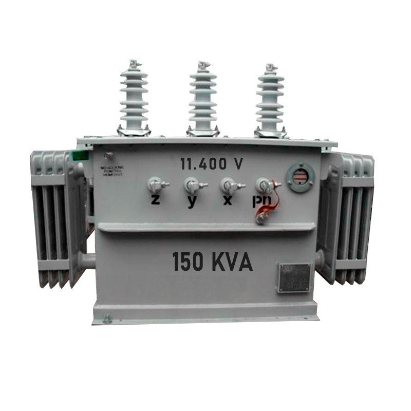 Transformador Trifasico en Aceite de 150 KVA - 11.400 v - 208 - 120 v