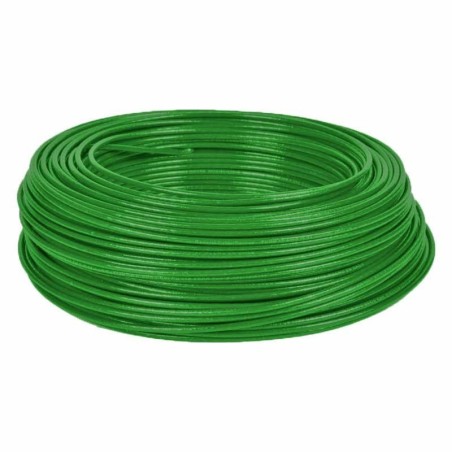 Alambre de Cobre Aislado THHN No 10 Verde Rollo de 100 Metros