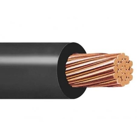 Cable Aislado No 500 MCM Cobre HFFR Libre Halogenos Color Negro Metro