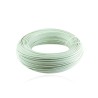 Cable Aislado No 12 AWG Cobre HFFR Libre Halogenos Color Blanco Metro