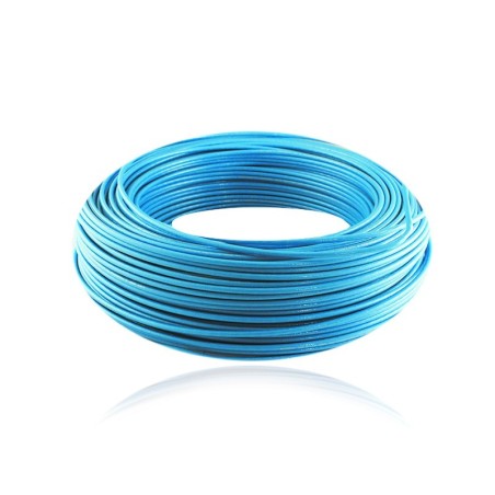 Cable Aislado No 12 AWG Cobre HFFR Libre Halogenos Color Azul Metro