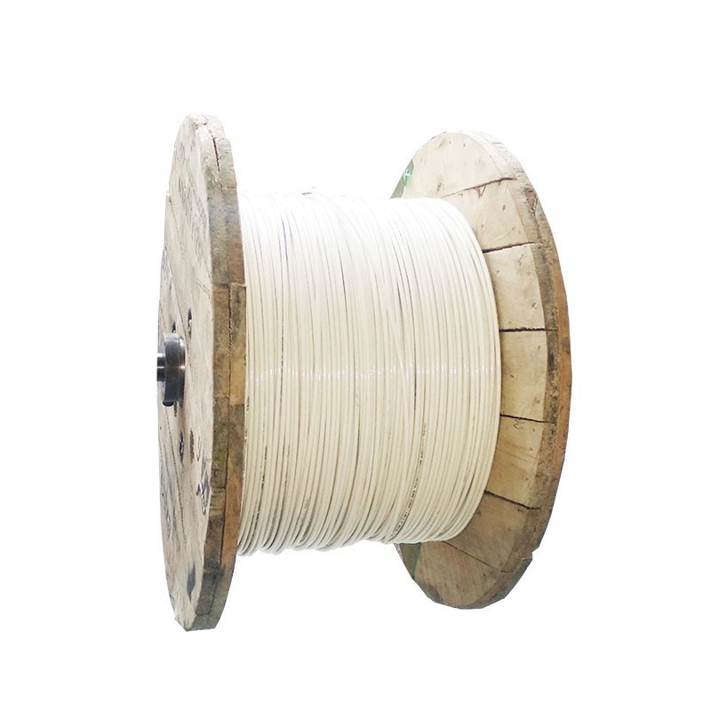 Cable Aislado No 10 AWG Cobre HFFR Libre Halogenos Color Blanco Metro