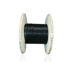 Cable Aislado No 6 AWG Cobre THHN Color Negro Metro