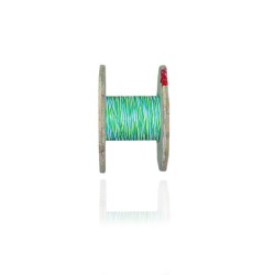 Cable Aislado No 12 AWG Cobre HFFR Libre Halogenos Triplex Color Azul Verde Blanco Metro