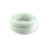 Cable Aislado No 10 AWG Cobre THHN Color Blanco Rollo de 100 Metros