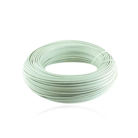 Cable Aislado No 14 AWG Cobre THHN Color Blanco Rollo de 100 Metros