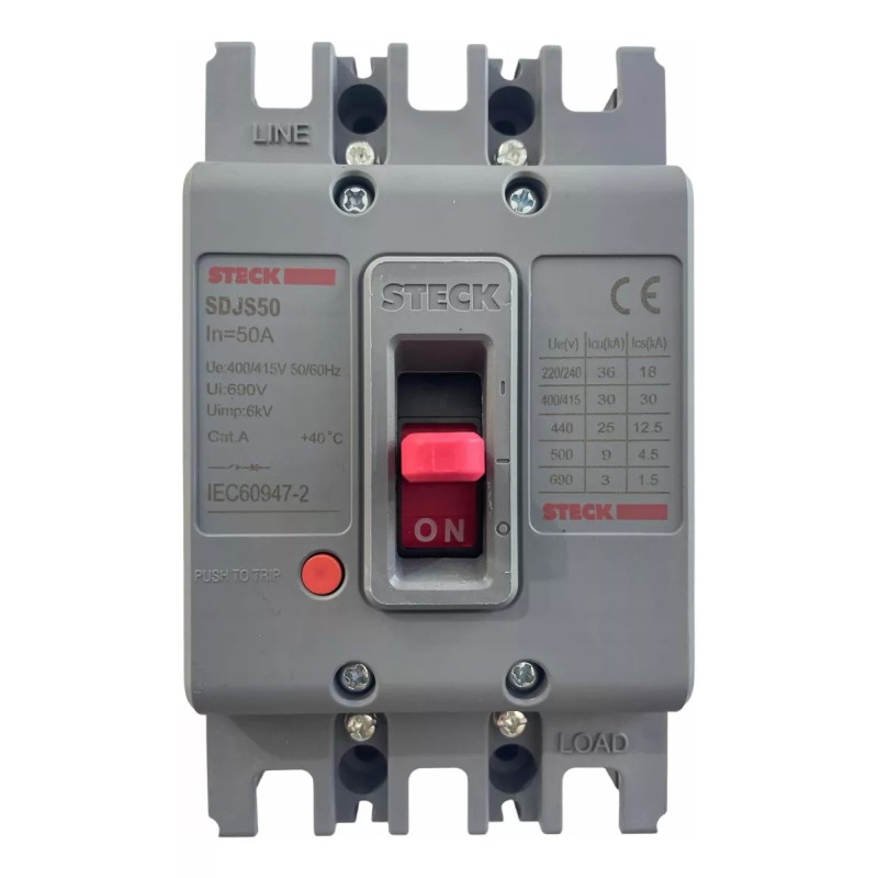 Breaker Industrial Fijo 3 X 100A STECK